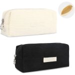 Kal - trousse 2pcs trousse scolaire trousse a crayons en velours ctel trousse a crayons, portable trousse ...