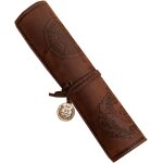 Kal - trousse en cuir - style vintage - style pirate - avec carte au trésor imprimée - pour homme et ... Kal - trousse en cuir - style vintage - style pirate - avec carte au trésor imprimée - pour homme et ...
