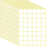 Kalanka - lot de 1 440 etiquettes vierges pour organiser les dates carres inscriptibles - etiquettes ...