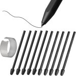Kalanka - 10x pointes de remplacement pour remarkable 1 / 2 / marker / marker plus & boox pen2 pro / ...
