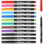 Kalanka - lot de 12 marqueurs feutres effacables a sec a pointe ultra fine, pointe extra fine de 0, 7 ...