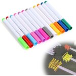 Kalanka - 12 pi�ces stylos effa�ables surligneurs pour tablette lumineuse led marqueurs lavables pour ...