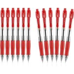 Kalanka - lot de 12 stylos rollers a encre gel r�tractable 0, 7 mm, stylos roller a encre gel rechargeable, ...