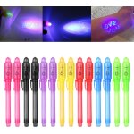 Kalanka - lot de 14 crayons a encre invisible avec lumire uv stylo magique encre invisible - petit cadeau ...