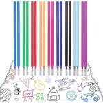 Kalanka - 18 pi�ces de recharges compatibles avec les recharges legami, stylo gel a encre effa�able, ...