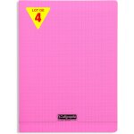 Kalanka - 18381cpack un lot de 4 cahiers agrafs roses (une marque de clairefontaine) - 24x32 cm - 192 ...