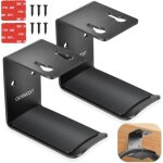 Kalanka - 2 pi�ces support casque universel crochet casque adhesif ou installer a vis porte casque mural ...