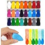 Kalanka - 24 couleurs gouttes crayons de cire pour enfants, crayon de couleurs, faciles a tenir, lavables ... Kalanka - 24 couleurs gouttes crayons de cire pour enfants, crayon de couleurs, faciles a tenir, lavables ...