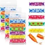 Kalanka - 24 surligneurs mini fluo stylo kawaii bonbon surligneurs 6 couleurs - rose, orange, vert, jaune, ...