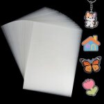 Kalanka - lot de 30 films thermor�tractables semi - transparents - 20 x 14, 5 cm - papier synth�tique ...