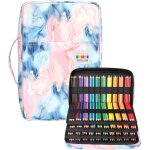 Kalanka - 304 slots trousse crayons, 4 compartiments trousse crayon de couleur grande capacit� pochette ...