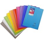 Kalanka - 386401c un cahier a spirale koverbook - 24x32 cm - 160 pages grands carreaux - papier blanc ...