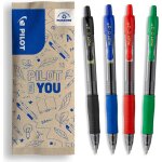 Kalanka - - lot de 4 g2 plus - stylos roller encre gel - r�tractables et rechargeables - excellent confort ...
