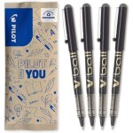 Kalanka - - lot de 4 v - ball 07 - stylos roller a encre liquide pointe moyenne, ecriture fluide et pr�cise ...
