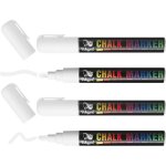 Kalanka - 4pcs feutres pour tableau blanc, marqueur essuyable a sec et humide, stylos a craie pour verre, ...