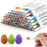 Kalanka - 80 couleurs marqueur acrylique, stylos de peinture acrylique, marqueur a plume de 1 mm pour ...