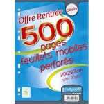 Kalanka - 9353c (gamme scolaire clairefontaine) - un paquet de feuillets mobiles sous film - a4 21x29, ... Kalanka - 9353c (gamme scolaire clairefontaine) - un paquet de feuillets mobiles sous film - a4 21x29, ...