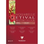 Kalanka - 96374c - un bloc encoll 1 ct de papier dessin etival grain classic 10 feuilles 21x29, 7 ...