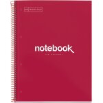 Kalanka - - cahier a4 carnet de notes emotions, 80 feuilles 90 g / m, rayure horizontale de 7 mm, 1 bande ...