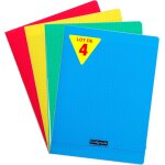 Kalanka - calligraphe 18399cpack un lot de 4 cahiers agrafs (une marque de ) - 24x32 cm - 192 pages ...