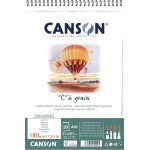 Kalanka - canson  c  a grain - bloc 30 feuilles de papier dessin - 21 x 31, 4 cm - 180 g / m - blanc ...