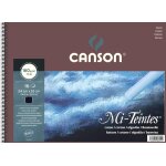 Kalanka - canson mi - teintes - bloc 20 feuilles de papier dessin 24x32 - 160g / m - noir