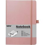Kalanka - carnet de notes a5 lign, 192 pages, couverture rigide avec bande de fermeture elastique et ...