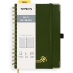 Kalanka - carnet de notes lign a5 spirale, cahier couverture rigide, bullet journal avec 141 pages numrotes ...