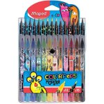 Kalanka - - combo pack monster color'peps - 15 crayons de couleurs vives + 12 feutres lavables et rsistants ...