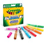Kalanka - crayola - feutres lavables pour tableau blanc, 8 couleurs assorties, pointe conique maxi, 03 ... Kalanka - crayola - feutres lavables pour tableau blanc, 8 couleurs assorties, pointe conique maxi, 03 ...
