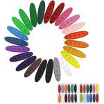 Kalanka - crayons de cacahutes pour les tout - petits, 24 crayon enfants non toxiques, crayons de cire ...