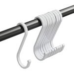 Kalanka - s crochets en s blancs, 20 pi�ces, crochets pour charges lourdes en m�tal, crochets en s pour ...
