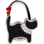 Kalanka - g�n�rique accroche - sac a main pliable viskey pour table petit noir