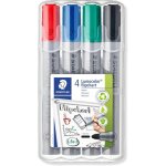 Kalanka - lumocolor flipchart, marqueurs pour tableau papier, pointe moyenne de 2 mm, etui chevalet avec ...