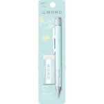 Kalanka - mono graph et gomme mono vert menthe. porte - mine 0, 5mm de pr�cision, pointe de 4mm, m�canisme ...