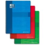 Kalanka - oxford - 1 cahier broch 24x32cm, petits carreaux 5x5, 192pages, coloris assortis