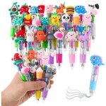 Kalanka - pack de 24 stylos 4 couleurs th�me animalier - id�al sachet anniversaire cadeau anniversaire ...