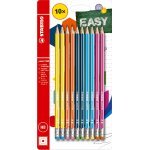 Kalanka - pencil 160 - crayon graphite hb - blister x 10 crayons papier - hb - bout gomme - 5 coloris ...
