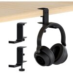 Kalanka - support pour casque d'�coute sous le bureau - support ajustable pour casque d'�coute de jeu ...