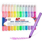 Kalanka - surligneur bible, lot de 12 couleurs surligneurs gel fluos, pas de saignement, surligneurs ...