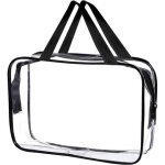 Kalanka - trousse de toilette transparente, pvc etanche trousse de maquillage, sac de rangment pour voyage, ...