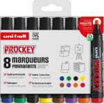 Kalanka - uni prockey - uni - ball - uni mitsubishi pencil - marqueur permanent inodore pm126 - multisupport, ...