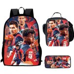 Kalec - lamine christal - sac a dos d'cole pour enfant, avec glacire thermique, bote a djeuner, sacs ...