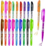 Kalhj - lot de 18 stylos a bille effaçables - stylo a bille effaçable - pour fournitures de bureau, fourniture ... Kalhj - lot de 18 stylos a bille effaçables - stylo a bille effaçable - pour fournitures de bureau, fourniture ...