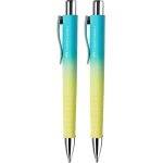 Kalhj - 205217 - stylo a bille poly ball sunrise, 2 pices, avec mine xb interchangeable, indlbile