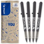 Kalhj - 4 stylos roller v - ball 05 - encre liquide pour une ecriture fluide et prcise - schage rapide ...