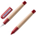 Kalhj - abc 010 - lot de stylos d'apprentissage 010 - en bois d'rable - poigne antidrapante - rouge ...
