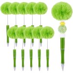 Kalhj - beadthoven lot de 10 stylos a perles en peluche - stylo a bille pelucheux - pour bricolage - ...