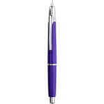 Kalhj - majohn a2 press stylo plume extra fine nib avec bote, stylo a encre rtractable en rsine violette ...