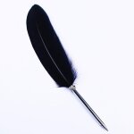 Kalhj - stylo a bille a plume - encre noire vintage - plaqu raffin - pour l'criture scolaire - cadeau ...